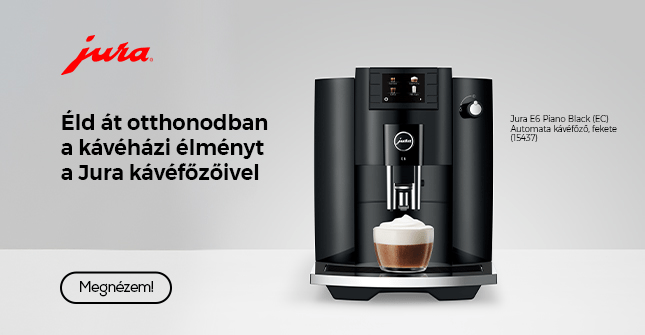 Éld át otthonodban a kávéházi élményt a Jura kávéfőzőivel