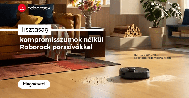 Tisztaság kompromisszumok nélkül Roborock porszívókkal