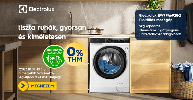 Electrolux mosógépek és szárítógépek
