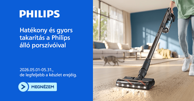 Hatékony és gyors takarítás a Philips álló porszívóval.