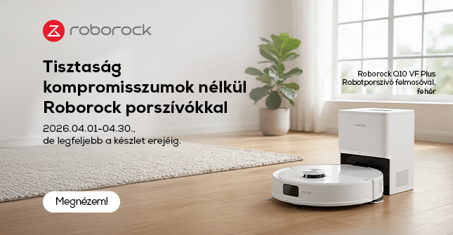 Tisztaság kompromisszumok nélkül Roborock porszívókkal