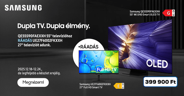 Dupla TV. Dupla élmény.