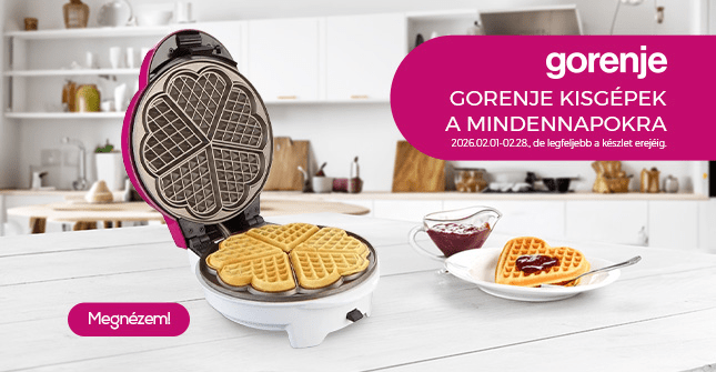 Gorenje kisgépek a mindennapokra