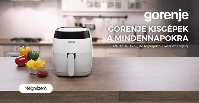 Gorenje kisgépek a mindennapokra
