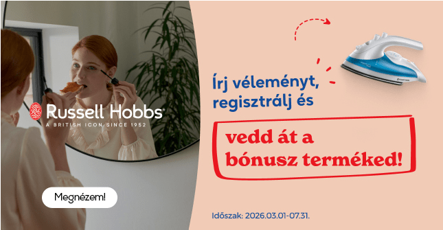 Írj véleményt, regisztrálj és vedd át bónusz terméked!