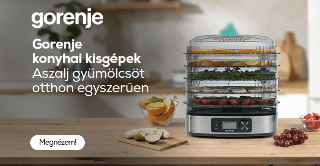 Gorenje konyhai kisgépek - Aszalj gyümölcsöt otthon egyszerűen