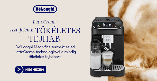 LatteCrema. Azt jelenti: tökéletes tejhab.