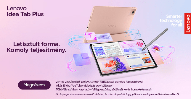 Letisztult forma. Komoly teljesítmény.