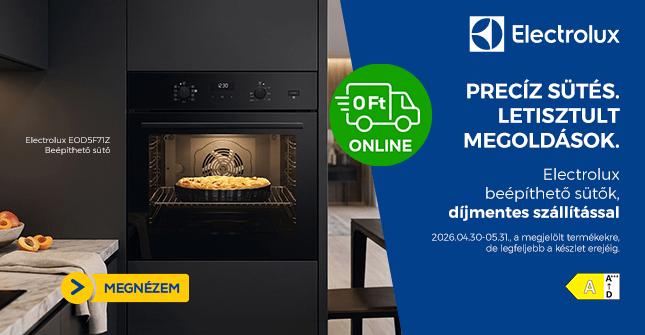 Precíz sütés. Letisztult megoldások.