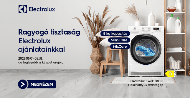 Ragyogó tisztaság Electrolux ajánlatainkkal