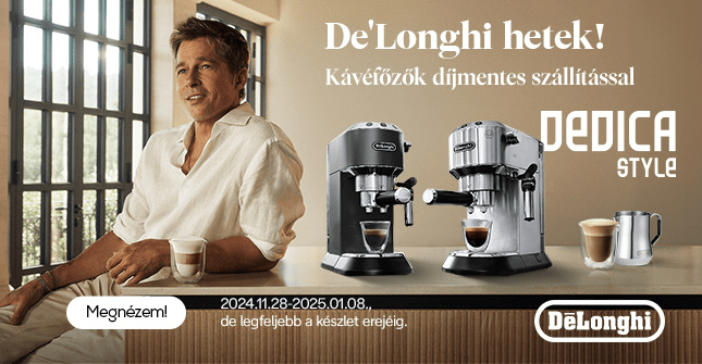 De'Longhi hetek az Euronics-nál!