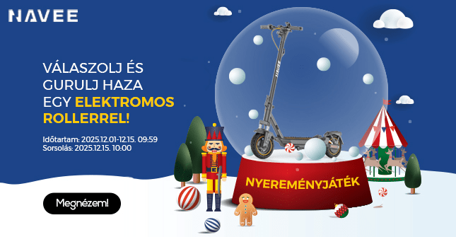 Válaszolj és gurulj haza egy elektromos rollerrel!