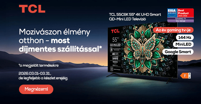 Mozivászon élmény otthon - most díjmentes szállítással*