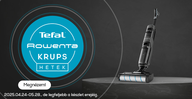 Tefal, Krups és Rowenta hetek az Euronics-nál!