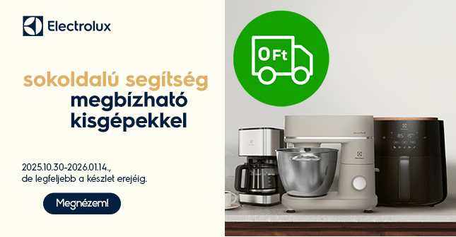 Electrolux - sokoldalú segítség megbízható kisgépekkel