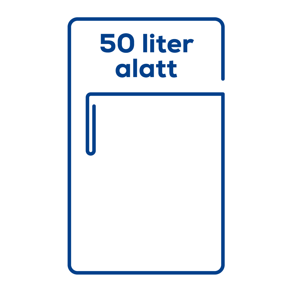 Fagyasztó 50 liter alatt