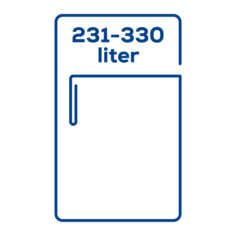 Fagyasztó 231-330 liter között
