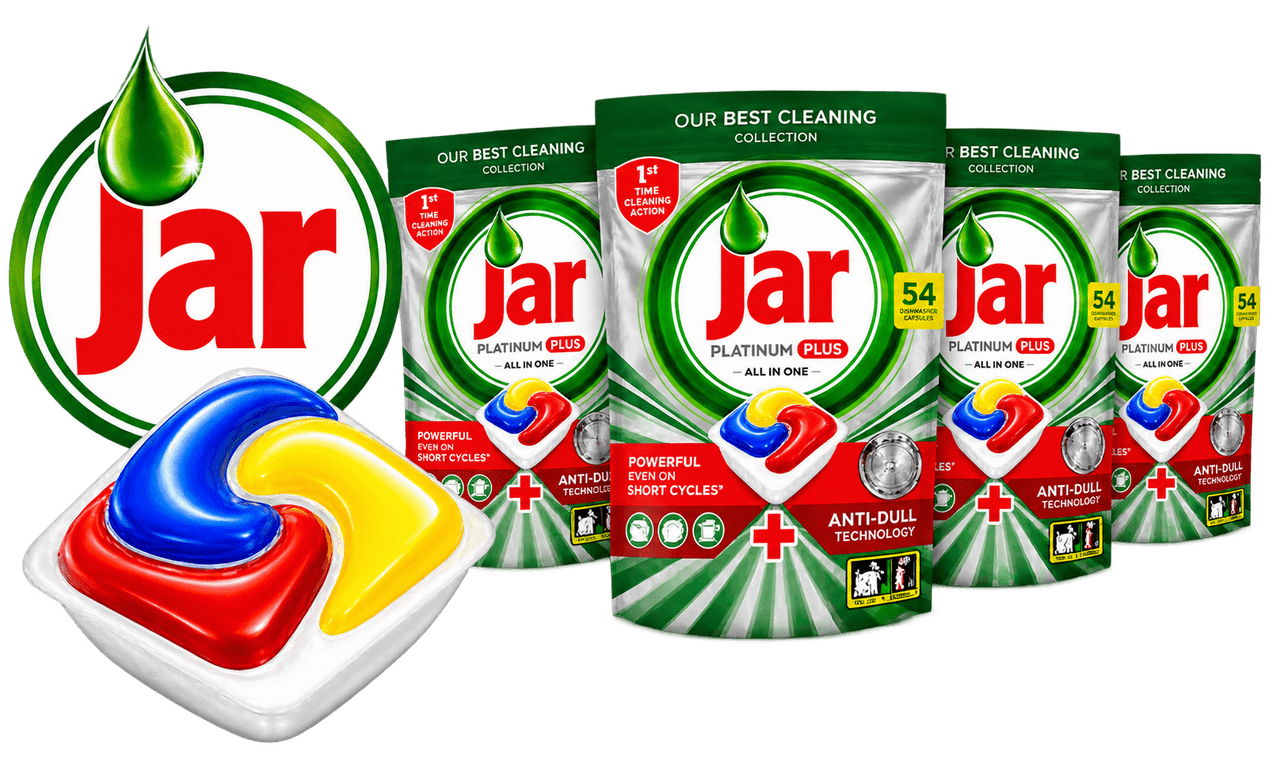 JAR Platinum Plus mosogatógép kapszula