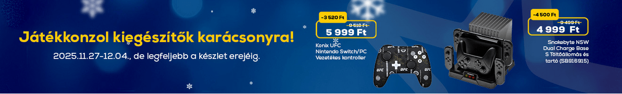 Játékkonzol kiegészítők