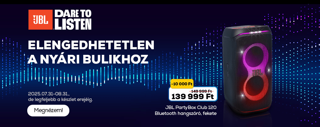 Továbbra is dübörög a JBL party