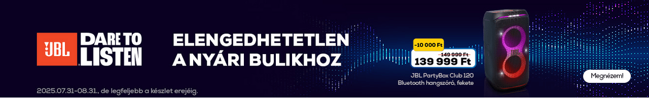 Továbbra is dübörög a JBL party
