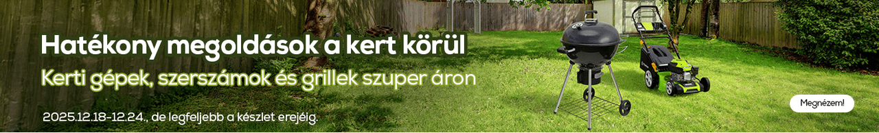 Hatékony megoldások a kert körül