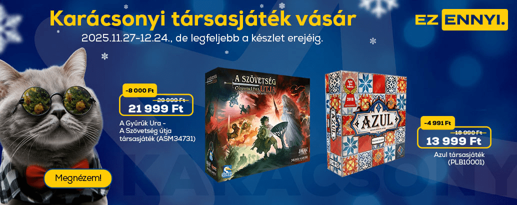Karácsonyi társasjáték ajánlatok