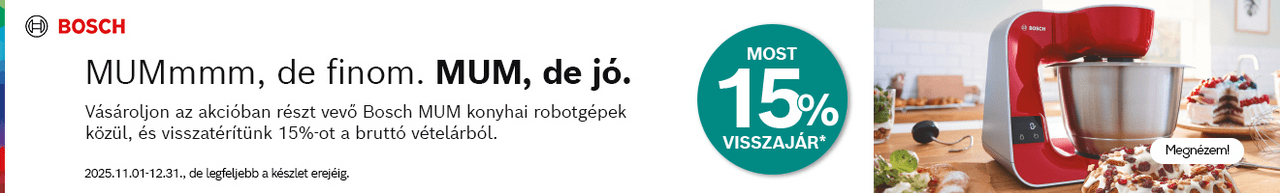 Bosch MUM konyhai robotgépek