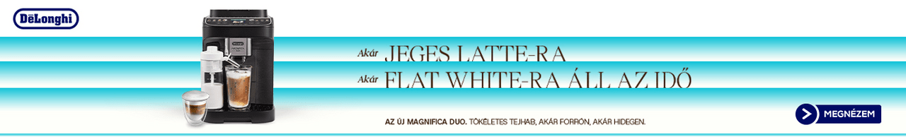 Delonghi kávézás
