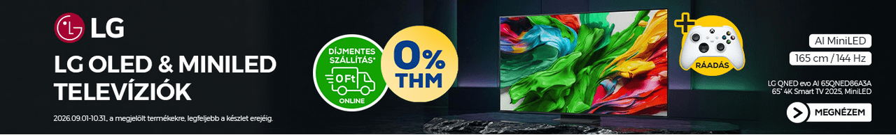 LG OLED & MiniLED televíziók
