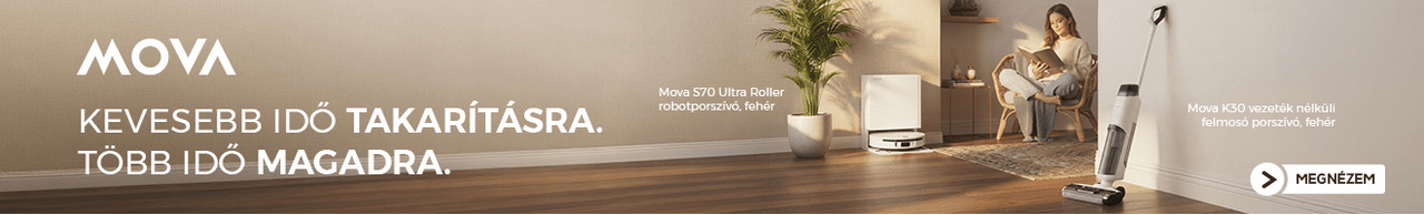 Kevesebb idő takarításra. Több idő magadra.