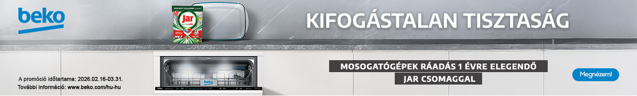 Kifogástalan tisztaság, mosogatógépek ráadás 1 évre elegendő Jar csomaggal!
