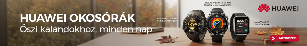Huawei okosórák - Őszi kalandokhoz, minden nap