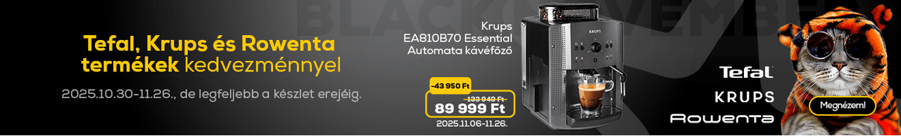 Tefal, Kroups, Rowenta termékek kedvezménnyel