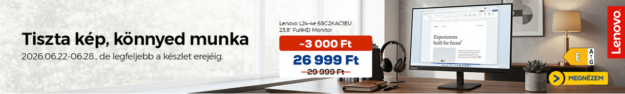 Tiszta kép, könnyed munka