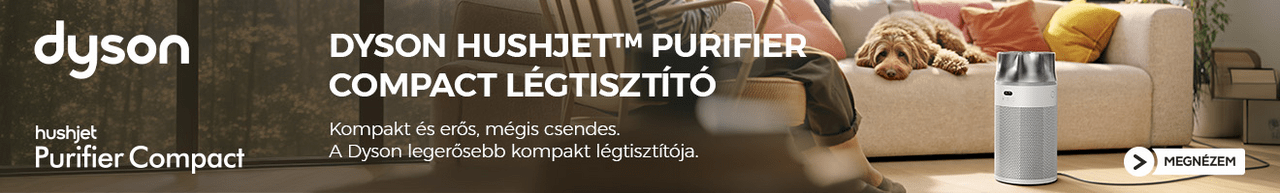Dyson HushJet™ Purifier Compact légtisztító