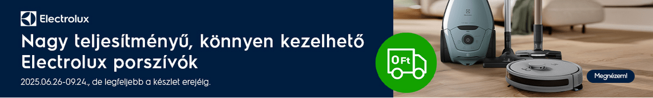 Nagy teljesítményű, könnyen kezelhető Electrolux porszívók