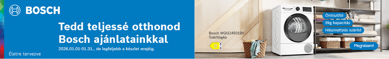 Tedd teljessé otthonod Bosch ajánlatainkkal