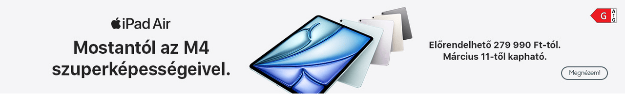 Megérkezett az új iPad Air