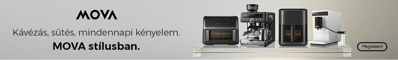 Kávézás, sütés, mindennapi kényelem. MOVA stílusban. Ez ennyi!