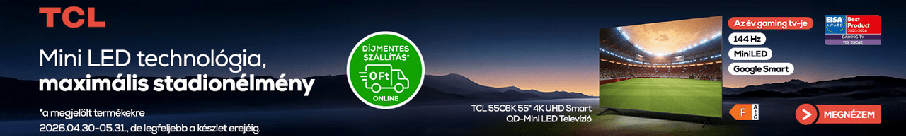 Mini LED technológia, maximális stadionélmény. Ez ennyi!