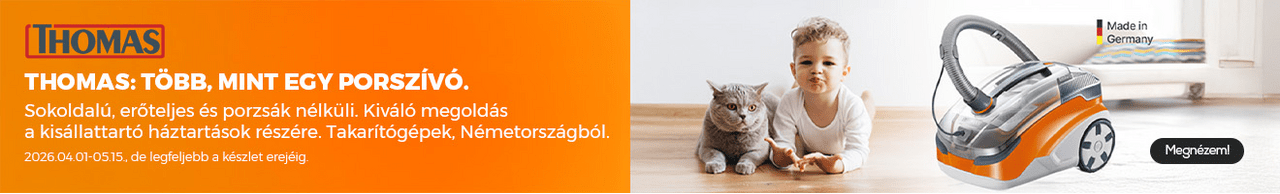 Thomas több mint egy porszívó