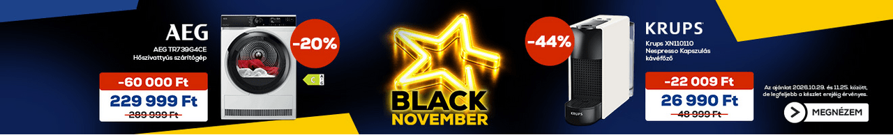 Black November az Euronicsnál!
