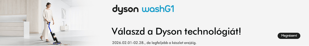 Dyson Wash G1™ (WR01) Nedves padlótisztító, Fekete/Kék (486236-01)