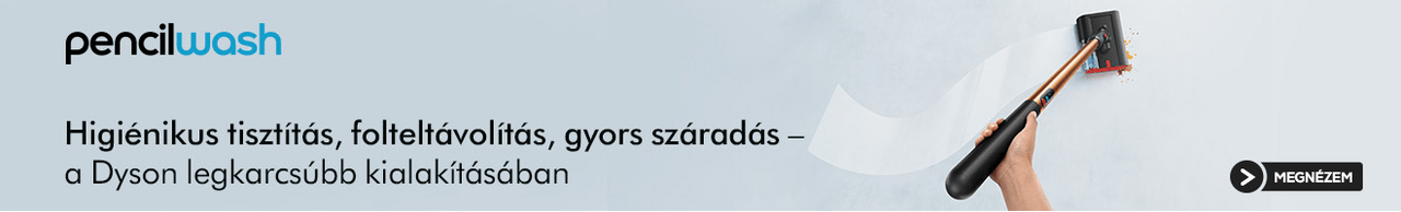Higiénikus tisztítás, folteltávolítás, gyors száradás – a Dyson legkarcsúbb kialakításában