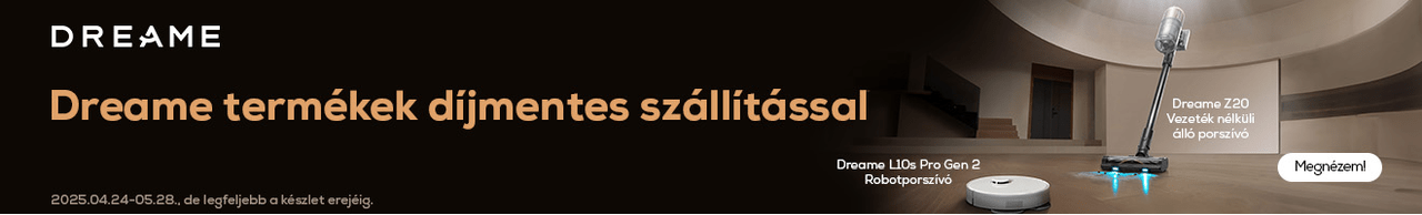 Dreame termékek kedvezménnyel!