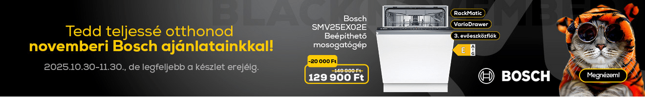 Tedd teljessé otthonod novemberi Bosch ajánlatainkkal
