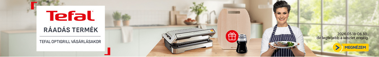Tefal OptiGrill ráadás termékkel