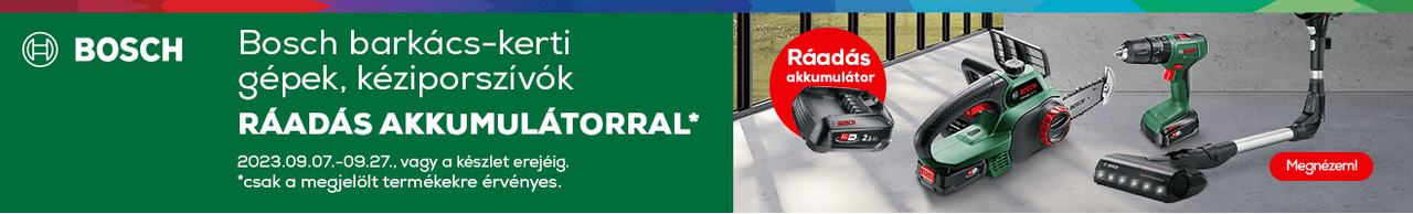 Bosch ráadással