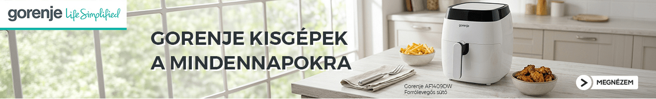 Gorenje kisgépek a mindennapokra